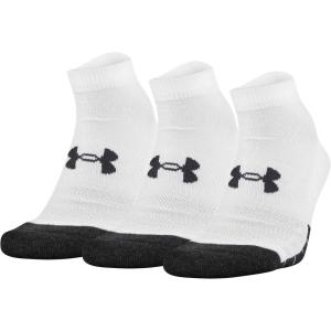 imageUnder Armour Adult Performance Tech Low Cut Socks 3 and 6 PackWhite 3pairs