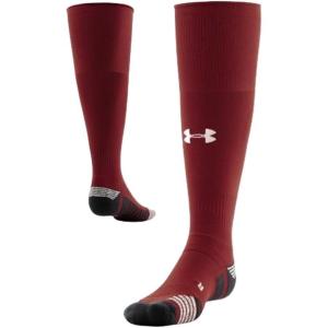 imageUnder Armour Adult Soccer OverTheCalf SocksCardinal  Black  White