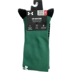 imageUnder Armour Adult Soccer OverTheCalf SocksTeam Kelly Greenblackwhite