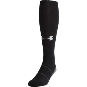 imageUnder Armour Adult Team OverTheCalf Socks 1PairBlack White