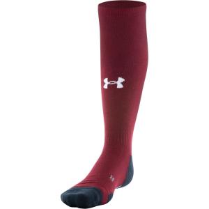 imageUnder Armour Adult Team OverTheCalf Socks 1PairCardinalBlackWhite