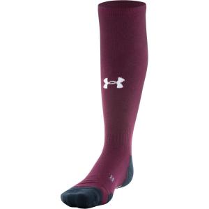 imageUnder Armour Adult Team OverTheCalf Socks 1PairMaroonBlackWhite