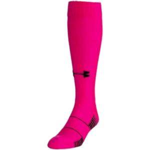 imageUnder Armour Adult Team OverTheCalf Socks 1PairPink Black