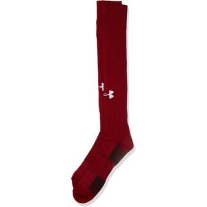 imageUnder Armour Adult Team OverTheCalf Socks 1PairRed White