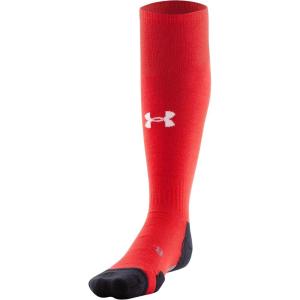 imageUnder Armour Adult Team OverTheCalf Socks 1PairRedBlackWhite