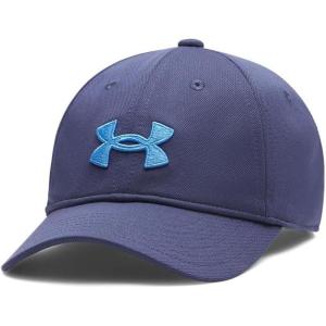 imageUnder Armour Boys Blitzing Cap Adjustable403 Washed Navy   Blue Atlantis