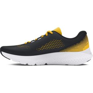 imageUnder Armour Boys Grade School Charged Rogue 4 Running Shoe003 BlackTaxiWhite