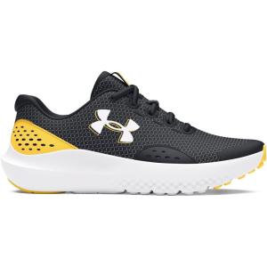 imageUnder Armour Boys Grade School Surge 4 Sneaker004 BlackTaxiWhite