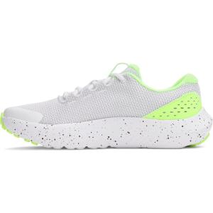 imageUnder Armour Boys Grade School Surge 4 Sneaker104 WhiteHyper GreenBlack
