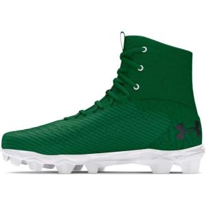 imageUnder Armour Boys Highlight Franchise Rm Jr 20 Football Shoe300 Classic GreenBlackWhite