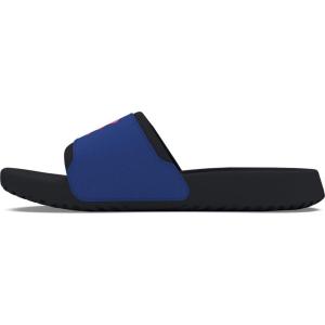 imageUnder Armour Boys Ignite Select Slide SandalTech BlueBlackBeta