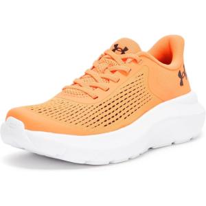 imageUnder Armour Boys Pre School Rogue 4 Alternate Lace Sneaker825 Blaze OrangeBlackBlack