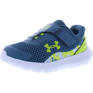 imageUnder Armour Boys Surge 3 Alternate ClosureStatic BlueLime SurgeBlue