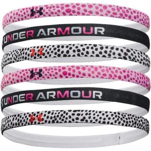 imageUnder Armour Girls Graphic Headbands 6Pack676 Pink Sugar  Black  Black