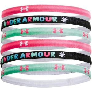 imageUnder Armour Girls Graphic Headbands 6Pack683 Pink Shock  Black  White