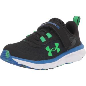 imageUnder Armour Girls PreSchool Assert 9 Alternate Closure005 BlackVersa BlueExtreme Green