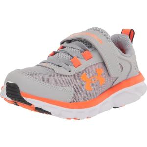 imageUnder Armour Girls PreSchool Assert 9 Alternate Closure101 Mod GrayWhiteBlaze Orange