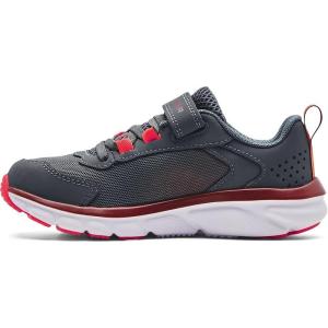 imageUnder Armour Girls PreSchool Assert 9 Alternate Closure106 Pitch GrayChestnut RedBolt Red