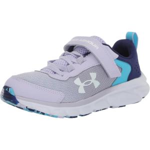 imageUnder Armour Girls PreSchool Assert 9 Alternate Closure502 Nebula PurpleSonar BlueWhite