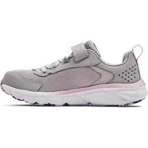 imageUnder Armour Girls PreSchool Assert 9 Alternate ClosureGray Wolf 100Pacific PurpleWhite