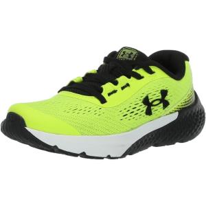 imageUnder Armour Kids Pre School Rogue 4 Running Shoe300 High Vis YellowBlackBlack