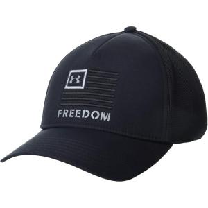 imageUnder Armour Mens Freedom Trucker Hat001 Black  Black  Steel