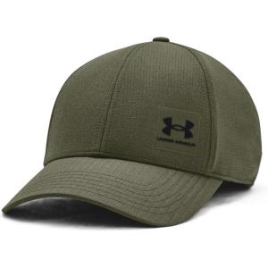 imageUnder Armour Mens Isochill ArmourVent Stretch Fit Hat390 Marine Od Green   Black