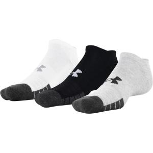 imageUnder Armour Performance Tech No Show Socks MultipairsSteel Assorted 3pairs