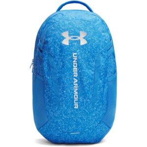 imageUnder Armour UnisexAdult Hustle 60 Backpack 001 BlackBlackMetallic Gold One Size Fits Most402 Blue Atlantis  Blue Atlantis  Metallic Silver