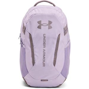 imageUnder Armour UnisexAdult Hustle 60 Backpack 001 BlackBlackMetallic Gold One Size Fits Most535 Salt Purple  Salt Purple  Tetra Gray