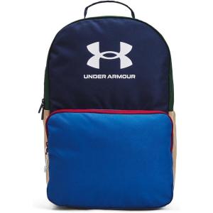 imageUnder Armour UnisexAdult Loudon Backpack 045 Downpour GrayMidnight NavyMetallic Gravel One Size Fits Most410 Midnight Navy  Midnight Navy  White
