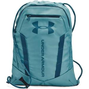 imageUnder Armour UnisexAdult Undeniable Sackpack  Pitch Gray Medium Heather 012Black  One Size Fits Most401 Still Water  Static Blue  Static Blue