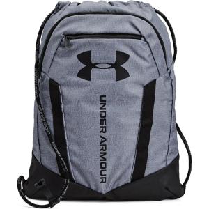 imageUnder Armour UnisexAdult Undeniable Sackpack  Pitch Gray Medium Heather 012Black  One Size Fits MostPitch Gray Medium Heather 012Black