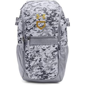 imageUnder Armour UnisexAdult Utility Baseball Backpack Print 403 Royal   White One Size Fits All036 Steel   Metallic Gold
