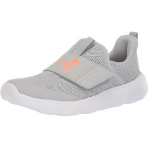 imageUnder Armour UnisexChild Pre School Flash101 Mod GrayMod GrayOrange Blast