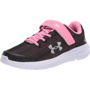 imageUnder Armour UnisexChild Pre School Pursuit 2 Alternative Closure SneakerBlack 002Metallic Silver
