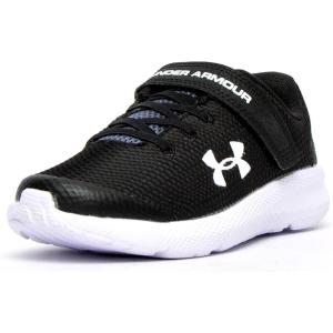 imageUnder Armour UnisexChild Pre School Pursuit 2 Alternative Closure SneakerBlackWhite