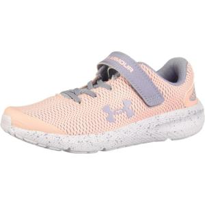 imageUnder Armour UnisexChild Pre School Pursuit 2 Alternative Closure SneakerPeach Frost 601Purple Dusk