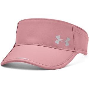 imageUnder Armour Womens Launch Run Visor697 Pink Elixir  Pitch Gray  Reflective