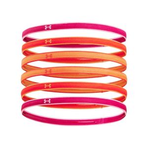 imageUnder Armour Womens Mini Headbands 6Pack  Black 005White  One Size Fits All686 Astro Pink  Team Orange  Pink