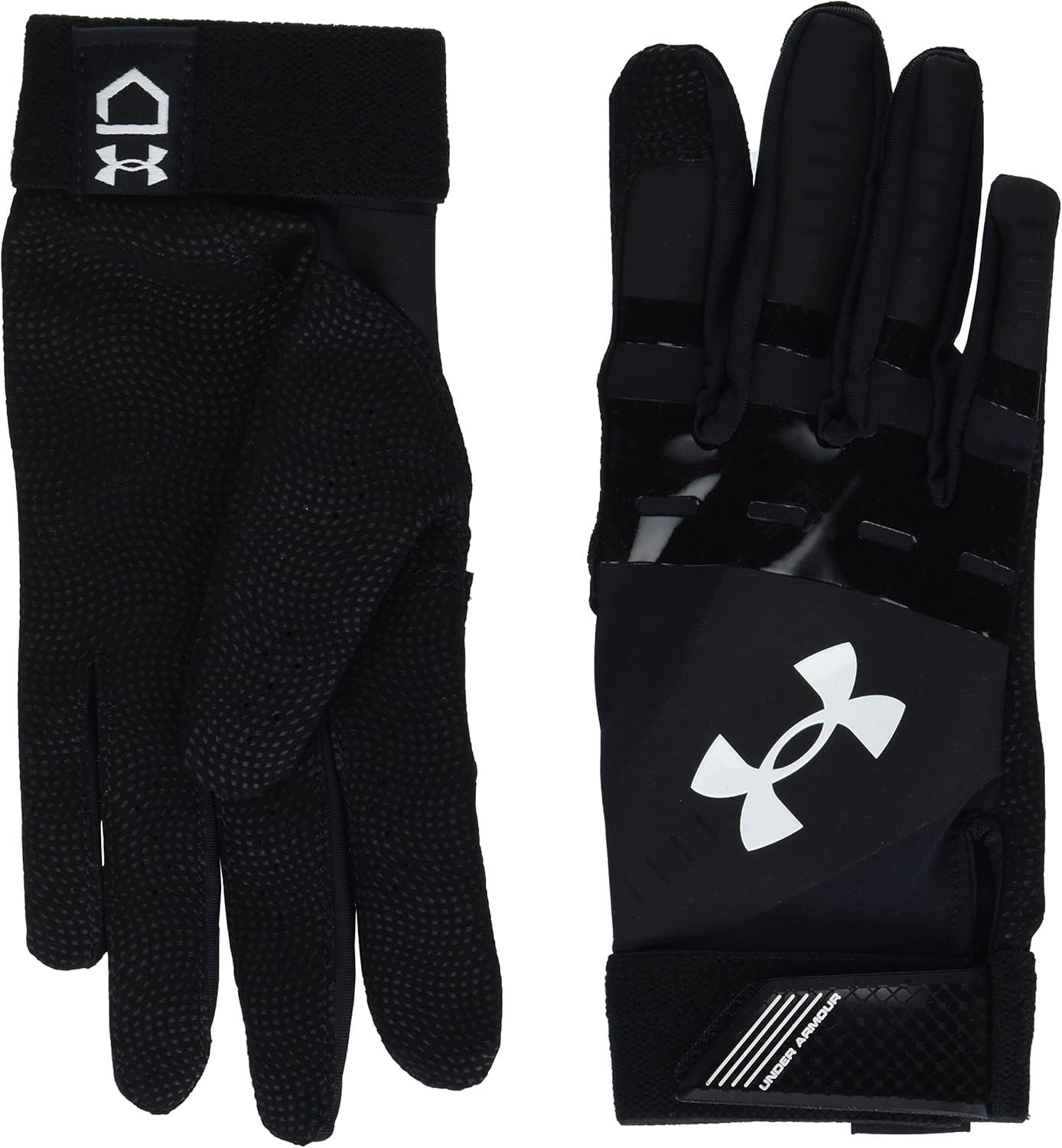 imageUnder Armour Radar Softball Gloves001 Black  Black  White