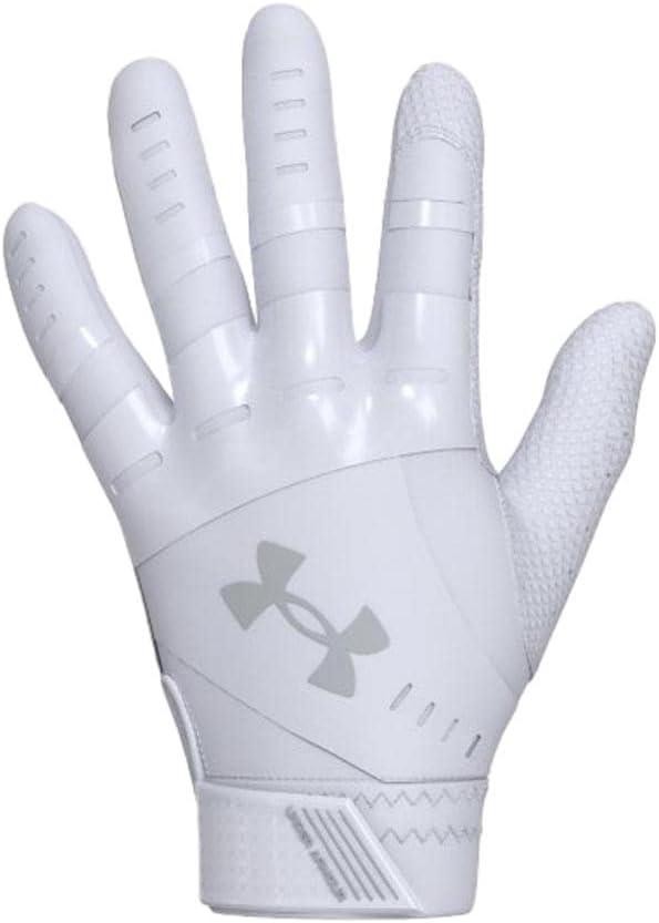imageUnder Armour Radar Softball Gloves100 White  White  Halo Gray