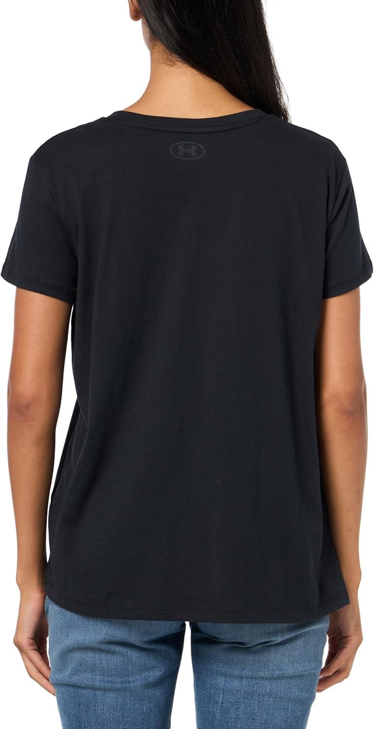 imageUnder Armour Womens Project Rock Payoff Short Sleeve T Shirt001 Black  Gray Matter  White