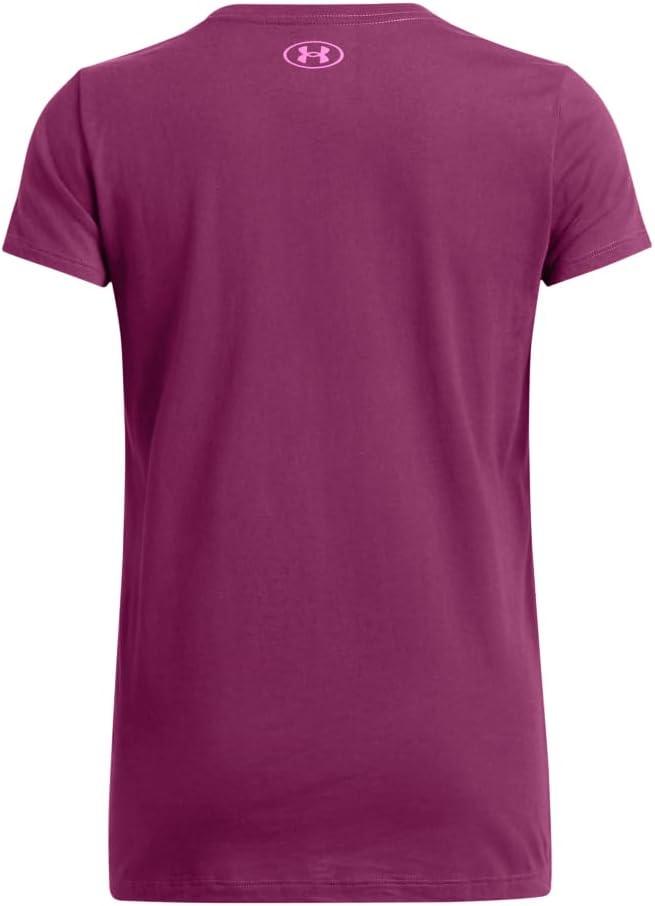 imageUnder Armour Womens Project Rock Payoff Short Sleeve T Shirt505 Purple Gemini   Vivid Magenta