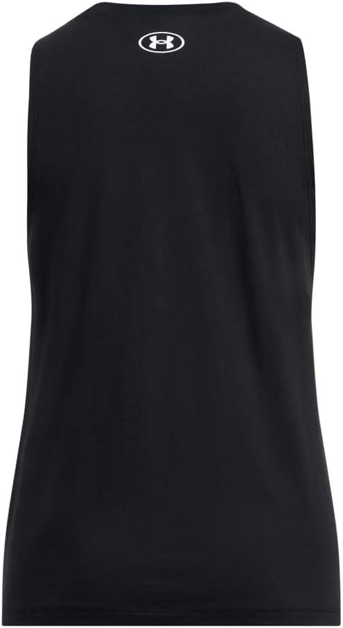 imageUnder Armour Womens Project Rock Sportstyle Tank Top001 Black   White