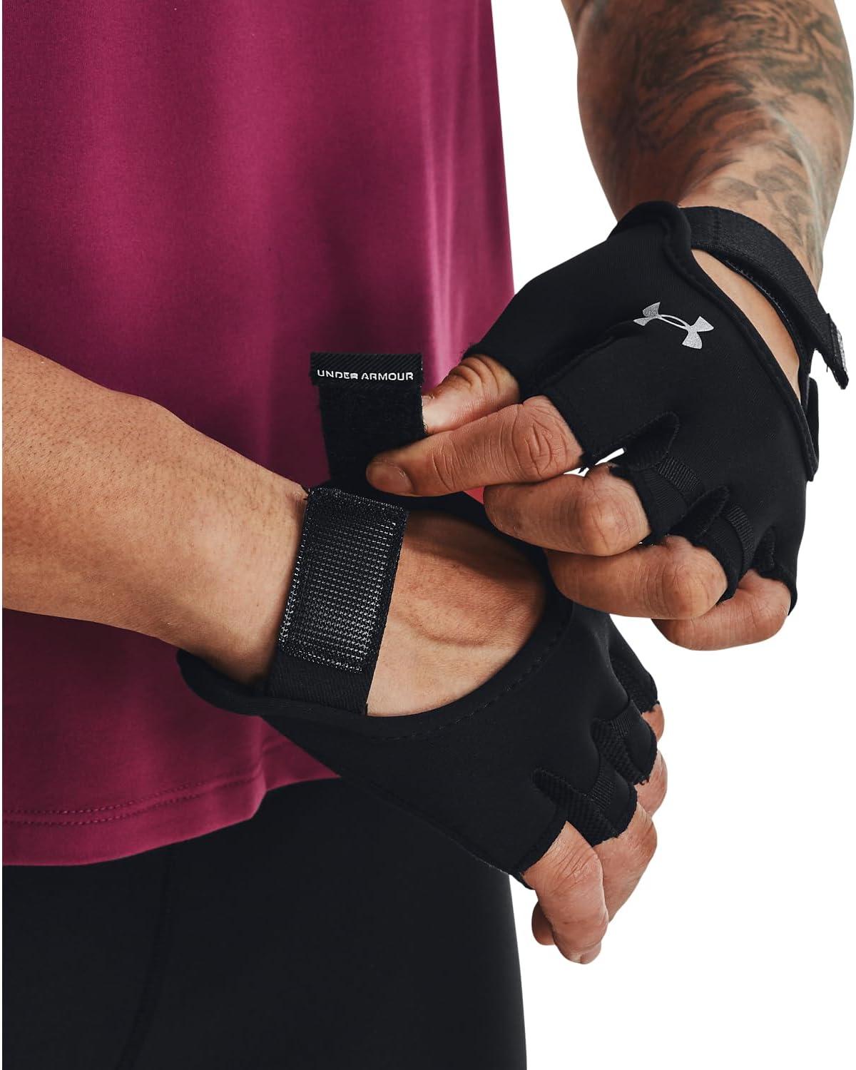 imageUnder Armour Womens Training Gloves Half Finger001 Black   Silver