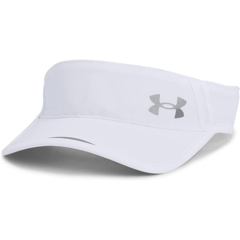 imageUnder Armour Mens Isochill Launch Run VisorWhite 100Reflective