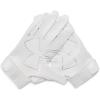imageUnder Armour Boys F9 Nitro Football Gloves100 White  Distant Gray  Metallic Silver