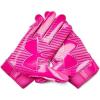imageUnder Armour Boys F9 Nitro Football Gloves652 Rebel Pink  Fluo Pink  Metallic Silver