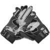 imageUnder Armour Boys Pee Wee F9 Football Gloves001 Black  Castlerock  Metallic Silver
